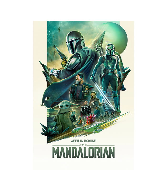 star-wars-the-mandalorian-poster.jpeg Star Wars - The Mandalorian Poster - Image 1