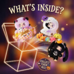 Trick Or Treat Together Fluffy Rabbit Blind Box Halloween Desktop Ornament - Image 2