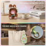 Tomorrow Flower House Fluffy Rabbit Blind Box Desktop Ornament Toy - Image 3