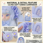 Tomorrow Flower House Fluffy Rabbit Blind Box Desktop Ornament Toy - Image 6