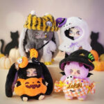 Trick Or Treat Together Fluffy Rabbit Blind Box Halloween Desktop Ornament - Image 5
