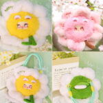 Bloom Free Flower Plush Bag Charm Blind Box Ornament Toy - Image 2